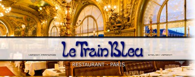 Restaurant Le Train Bleu Paris Sign